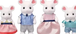 Sylvanian Families - Marshmallow Mouse Family