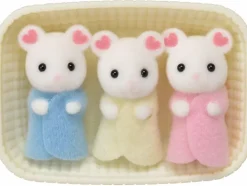 Sylvanian Families - Marshmallow Mouse Triplets