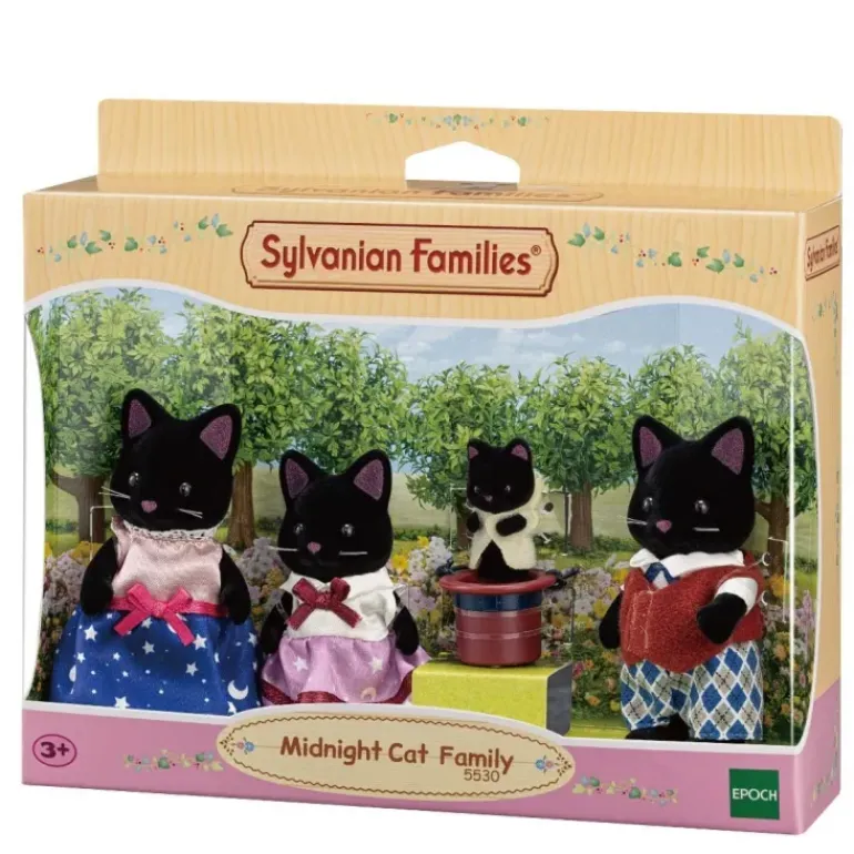 Sylvanian Families - Midnight Cat Family