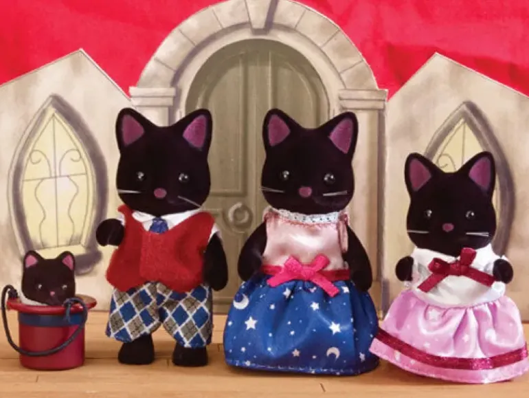 Sylvanian Families - Midnight Cat Family