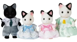 Sylvanian Families - Tuxedo Cat Family