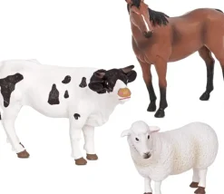 Terra - Farm Animals (3) Bull, Sheep, Horse