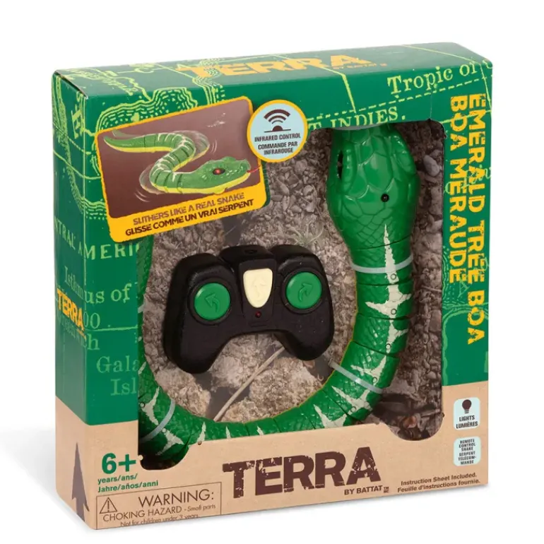 Terra - Remote Controlled Snake - Emerald Tree Boa