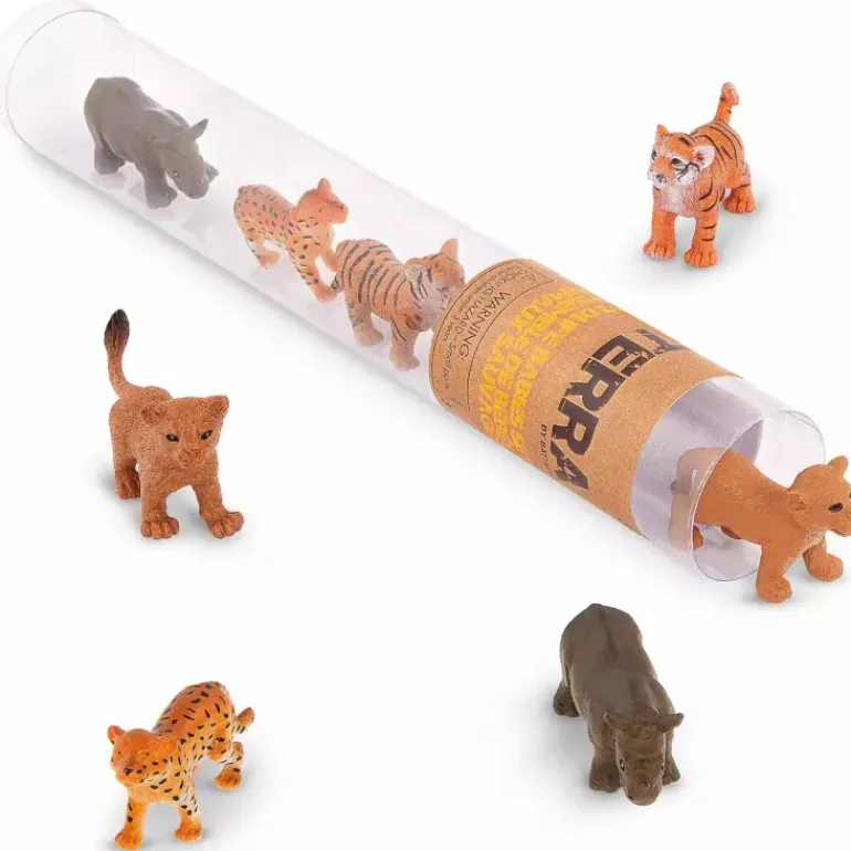Terra 24 - Wildlife Babies Set Tube 8pc