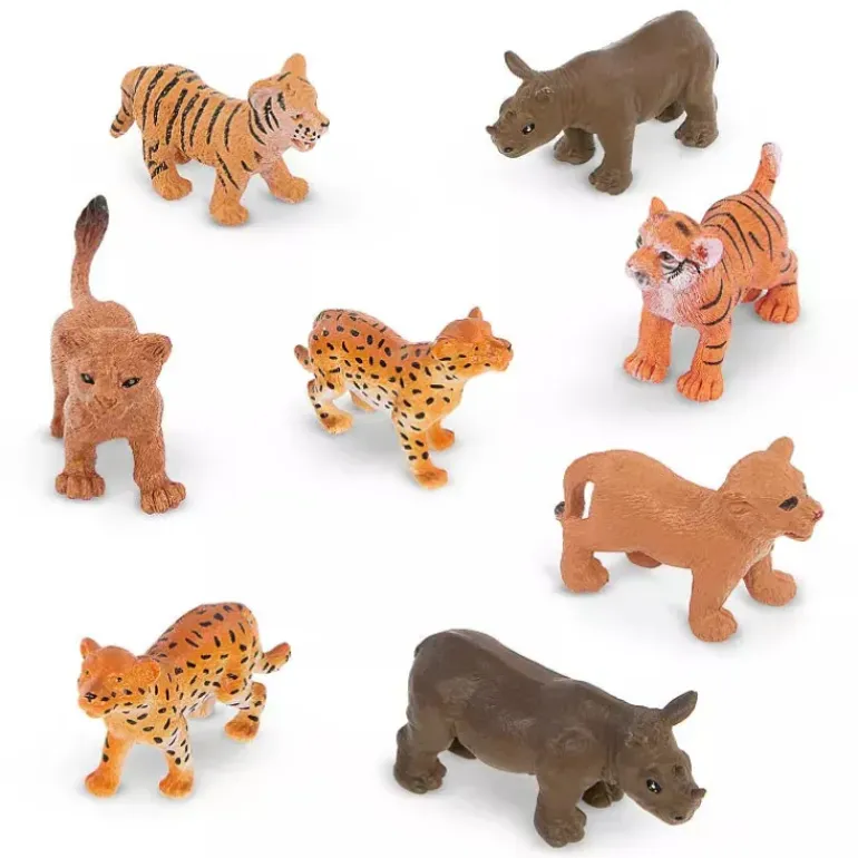 Terra 24 - Wildlife Babies Set Tube 8pc