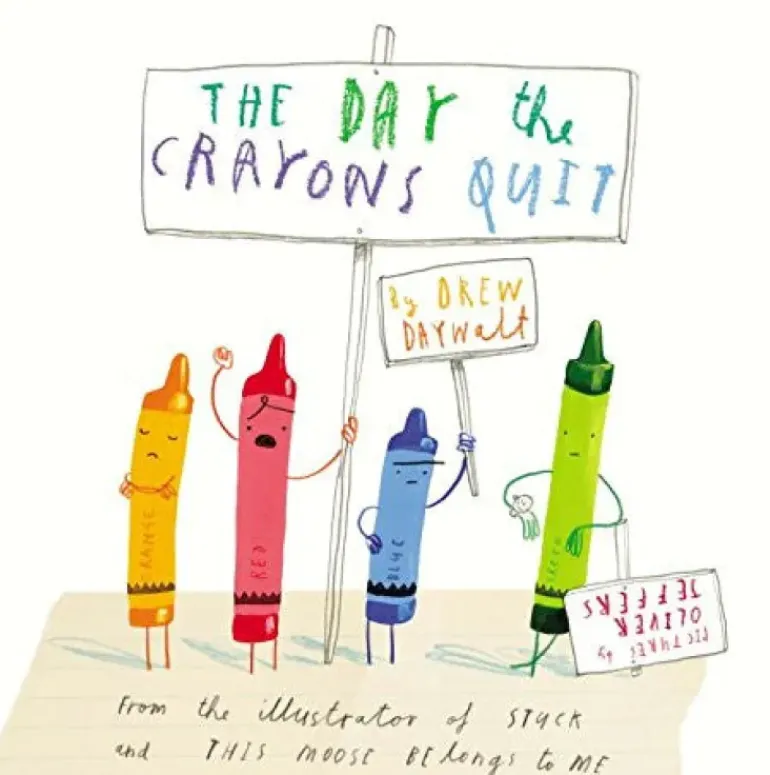The Day The Crayons Quit (Paper Back)
