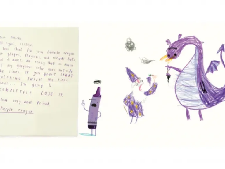 The Day The Crayons Quit (Paper Back)