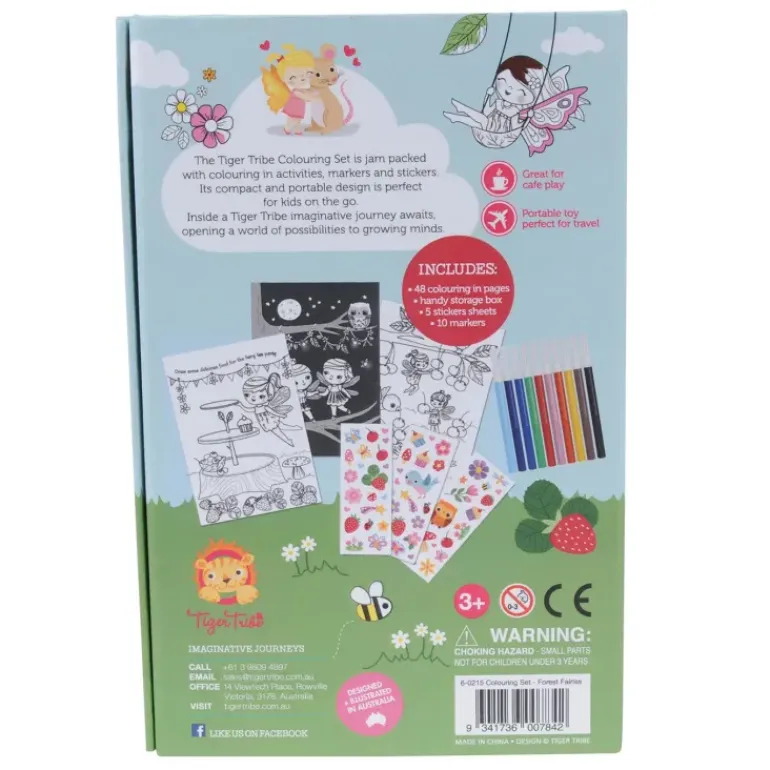 Tiger Tribe - Colouring Set Forest Fairies