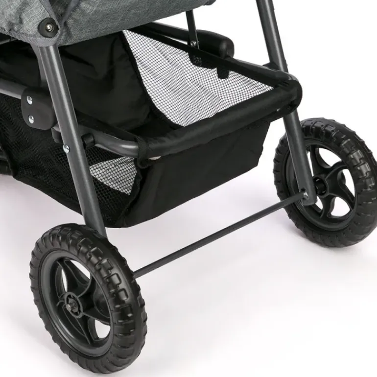 Valco - Mini Runabout Dolls Pram - Grey Marle