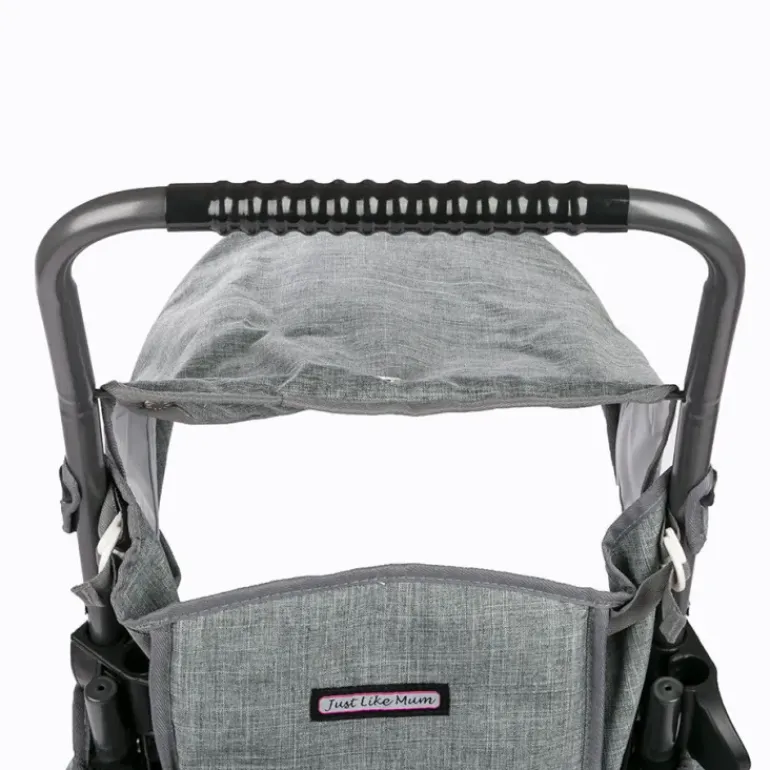Valco - Mini Runabout Dolls Pram - Grey Marle