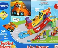 Vtech - Toot Toot 3 in 1 Raceway