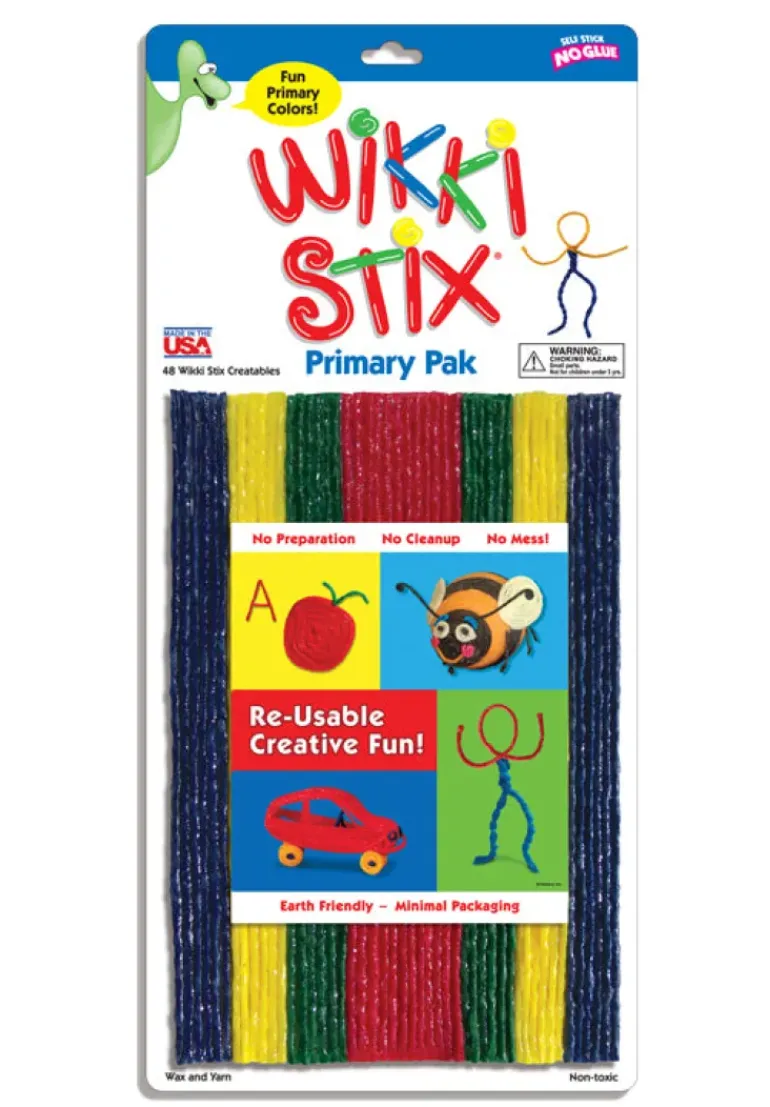 Wikki Stix - Primary Pack