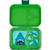 Yumbox - Bento Panino 4 Compartment Green Shark