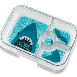 Yumbox - Bento Panino 4 Compartment True Blue Shark